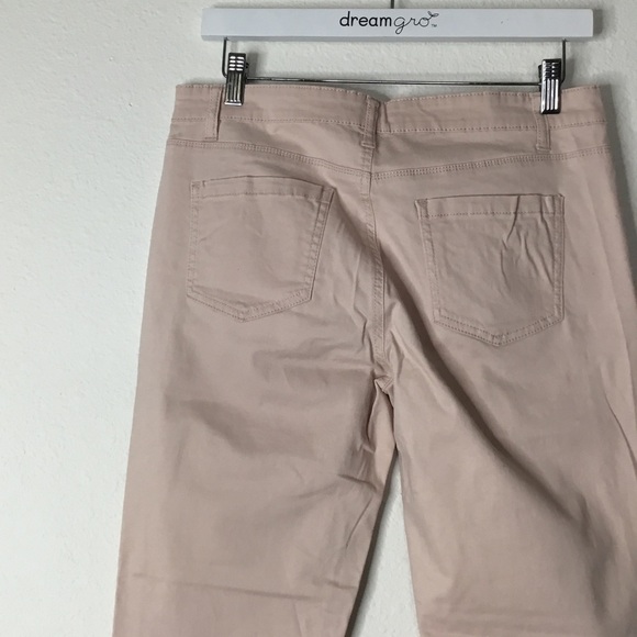 Buffalo Pale Pink Mid-Rise Skinny Pants - Picture 4 of 6